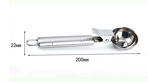 Fanaticism 2 Stück Eisportionierer aus Edelstahl - 2