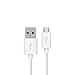 Produktbild iprotect Micro USB 2.0 Ladekabel HTC One E9 Plus, M9 Plus, Desire 626G, 526G Datenkabel weiß