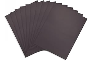 Briartw 10 fogli A4 in gomma morbida magnete per fustelle da taglio in metallo, strumento per scrapbooking, arti e mestieri, tappetino flessibile da 3 mm, formato A4, 29,7 x 20,8 cm