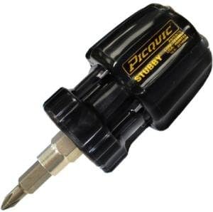 Picquic Stubby Multibit Screwdriver - Various Colors
