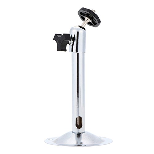 KKmoon 18CM Edelstahl Wand Decke Mount CCTV Halterung mit einstellbaren Winkeln für Surveillance IP-Kamera DVR Sicherheitssystem - 2