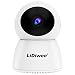 Produktbild LIDIWEE Funk Überwachungskamera Innen WLAN, 1080p HD Smart Cloud IP-Kamera Babyphone Videoüberwachungssystem Nachtsicht PTZ, Sicherheitskamera mit Bewegungsmelder und Speichererweiterung - Weiß