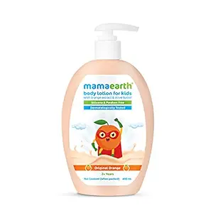 Mamaearth Original Orange Body Lotion & Cream for Kids with Orange & Shea Butter? 400 ml