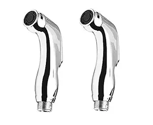 NEW WARE Miss ABS Health Faucet Gun for Bathroom/Toilet Health Faucet (Silver) (Pack of 2)