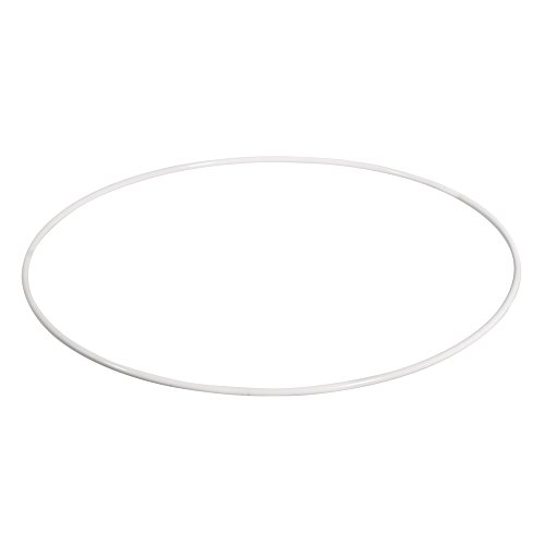 Rayher 2505400 Metallringe, beschichtet, weiß, 30 cm ø - 2