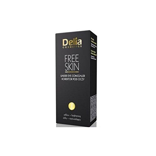 Delia Free Skin Under Eye Concealer  Yellow - Brightening 10ml