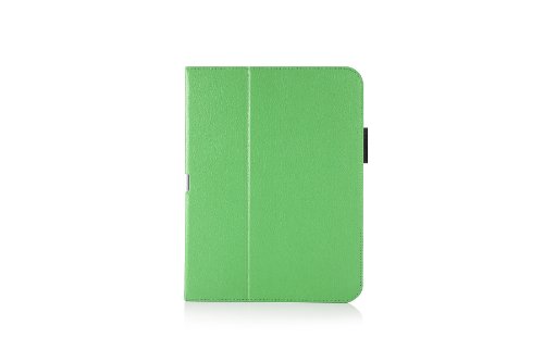 Schutzhülle / Cover / Tasche für Samsung Galaxy Tab 4 10.1″ T530 – mit praktischer Halteschlaufe – Grün - 5