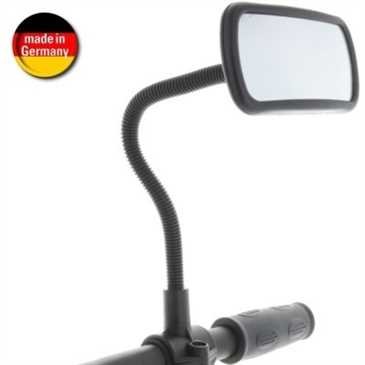 Preisvergleich Produktbild Smart Planet Fahrradspiegel mit Schwanenhals Rückspiegel für Fahrrad, Mofa, Rollstuhl, Rollator, Roller / Spiegel