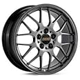 BBS RGR Black Wheel with Painted Finish (18 x 8.5 inches /5 x 100 mm, 35 mm Offset)