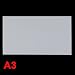 Produktbild sourcingmap® 3mm weißen Kunststoff Acryl Plexiglas Blatt A3 Format Größe 297mm x 420mm