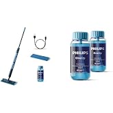 Philips OneUp 5000 Serisi Kablosuz Elektrikli Mop XV5113/01 ve Ultra Konsantre Zemin Temizleyici XV1892/02, 40 Kullanıma Kada