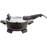 Standard Remoska Electric Table Top Cooker with Glass Lid 2L