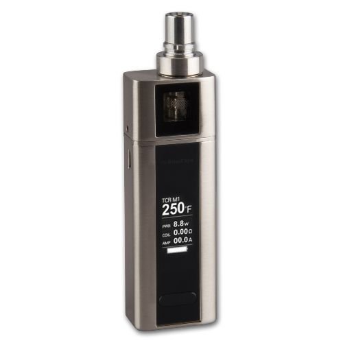 Preisvergleich Produktbild E-Zigarette Joyetech Cuboid Mini mit 2.400 mAh 0,05 bis 3,5 Ohm in silber schwarz