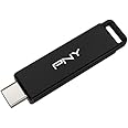 PNY 128GB Elite-X Type-C USB 3.2 Gen 1 Flash Drive, up to 200MB/s Read Speed