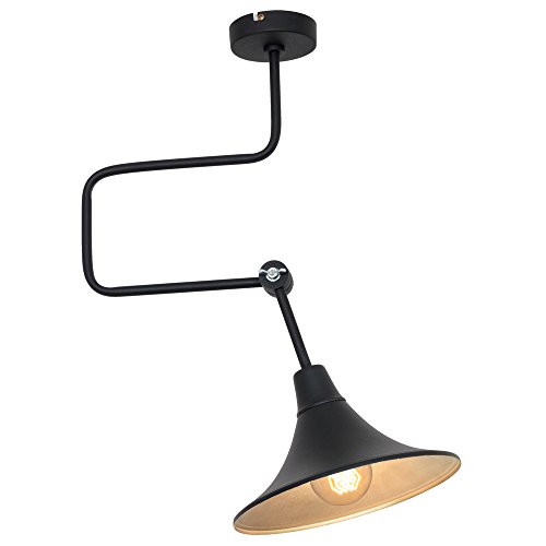 Preisvergleich Produktbild Moderner Hängelampe 1x60W / E27 ANTIKA BLACK 771G1 Aldex