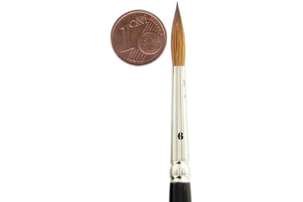 Kolinsky Red Sable Brush Size 6