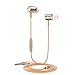 Produktbild Transer® Stilvoll 3.5MM Universal Mit Mikrofon HiFi-Kopfhörer Stereo Headset In-Ear-Ohrhörer Earphone Für Handy/Computer/ MP3 Earbuds Headsets Ohrhörer Kabellänge: 1.2 M (Gold)