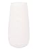 Produktbild TYEERDEC 24cm Hohe weiße Keramik Vase Blumenvase
