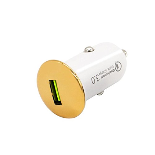 Preisvergleich Produktbild Auto-LadegerätUSB Car Charger Schnellladeadapter Zigarettenanzünder für Telefon für iPad Mini 1 / 2, iPhone 5 / 6 / 6, iPod, iPad Air 1 / 2 (Gold)