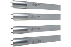 Pondh2o Value Quad (4) Pack 55w (watt) T8 Replacement UV Bulb Lamp for Pond Filter UVC High Performance Quartz Glass Value Four Pack