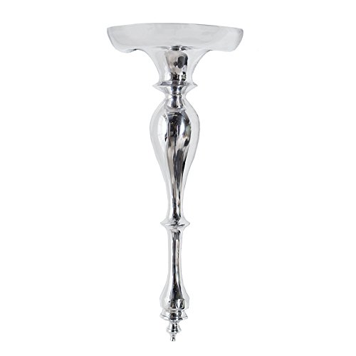 ELEGANTE WANDKONSOLE "JACQUES" | Aluminium, 60 cm, silber | Wandregal, Ablage