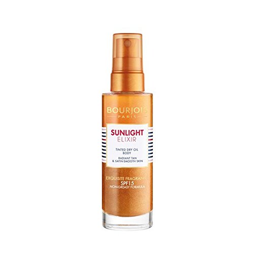 Bourjois Sunlight Elixir Tinted Dry Oil Body Radiant Tan Spf15 50ml Apply to body and face