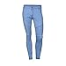 Produktbild VECDY Jeans Herren Stretchy Slim Fit Denim-Hosen Lässige Lange Gerade Hose Röhrenjeans Jeanshose Sporthosen Freizeit Stretchhose