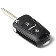 MAND 2 Button Remote Flip Car Key Shell for Hyundai Verna Fluidic