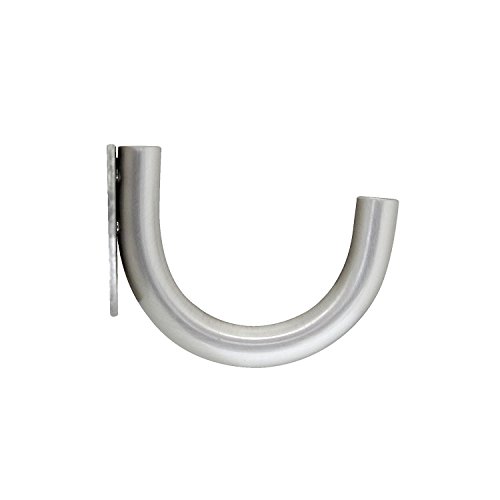 IMIEE 4 Haken Handtuchhaken Bademantelhaken Kleiderhaken Edelstahl Garderobenhaken haken wand buegel kleidung Mehrzweckhaken handtuchhalter Tuerhaken badezimmertuer dekor Kleiderhaken Wandhaken 30cm - 5