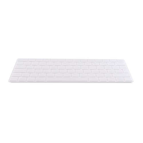 kwmobile Tastaturschutz Apple Magic Keyboard – QWERTZ Silikon Laptop Tastaturfolie – Notebook Tastaturschutzfolie Transparent - 4
