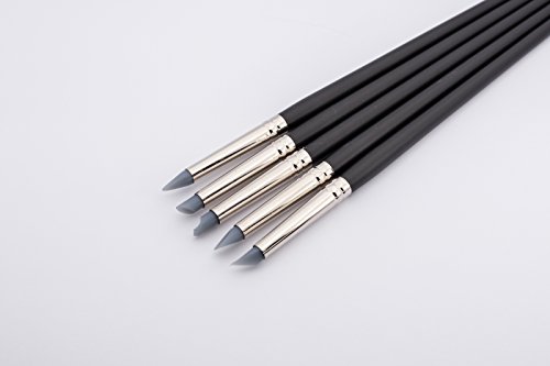dekofee Silikon Modellierpinsel fein 5er Set