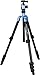 Price comparison product image Rollei C50i - Aluminum tripod with panoramic ball head - ARCA SWISS compatible - Max. height 159 cm - Max. load 8 kg - Blue