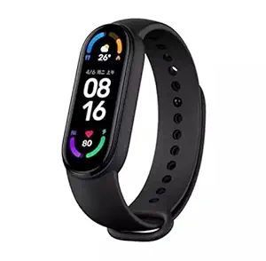 Rambot M6 Smart Watch Band Fitness Heart Rate with Activity Tracker Waterproof Like Steps Counter, Calorie Counter, BP Touchscreen