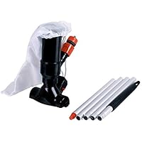 well2wellness® Poolsauger Venturisauger Black Magic inkl. Teleskopstange (022957)