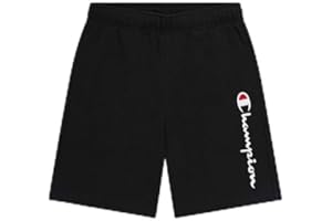 Champion Legacy Icons Pants - Kontrast Logo Powerblend Terry Bermudy - Shorty Mężczyźni