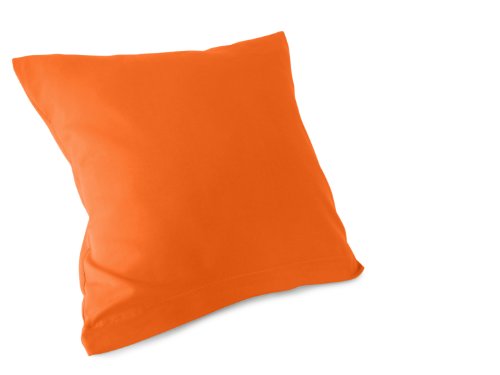 4er Pack zum Sparpreis – Microfaser-Kissenhüllen – Wohndekoration in schlichtem Design – 8 modernen Uni-Farben und 3 Größen, 40 x 40 cm, terra - 8