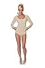 Produktbild Jannes 51080 Profi Tanzbody Damen Langarm Blickdicht Hautfarben M