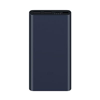 Xiaomi Mi Powerbank 2S 10.000 mAh : Batterie externe noire 2x sorties USB et gestion de charge rapide