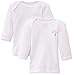 Absorba Underwear Unisex Baby 6F64026-EC Basic Blanc Layette Set of 2 Vest, White, 12-18 Months (Manufacturer Size:1A)