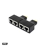 Suivez la norme IEEE-568B. La distance de transmission peut atteindre 30 mètres pour la résolution HD1080P et 4 K via un câble CAT6 de haute qualité. Prise en charge de la résolution 3D 1080p, HDMI V1.4 4 Kx2 K à 30 Hz. Signaleur pouvant atteindre 1,65 Gbps prenant en charge un écran 1080p petit et compact pour la portabilité.