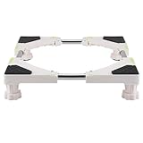 Base universal: adecuada para electrodomésticos como refrigeradores, lavadoras, armarios, secadores, etc.
