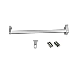 Barra de aluminio con goma PVC semi-rígida para evitar el ruido de las perchas