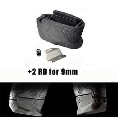 XFC-DANJIA, 2 Magazine Round Plus 2 Extension for 9 mm / 40 Smith & Wesson Bouclier Magazine Extension 2 Extension Mag