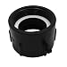 Produktbild B Blesiya 1000L IBC Wasser Tote Tank Adapter Schlauchkappe für EIN und AUS - Schwarz 66mm
