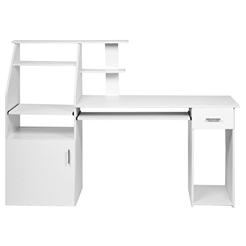 Miadomodo® Computer Desk Workstation Table Home Office Furniture - Image 6