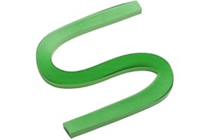 GIFTZ GALORE GIFTS & CRAFT SUPPLIES Pack of 110 x Lime Green Quilling Paper 53cm Long x 5mm Wide
