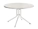 Produktbild Kettler Klapptisch, 115 cm Ø, weiß/weiß