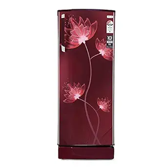 Godrej 251 L 3 Star Inverter Direct -Cool Single Door Refrigerator with Jumbo Vegetable Tray (RD EDGESX 266C 33 TAI GL WN, Glass Wine)