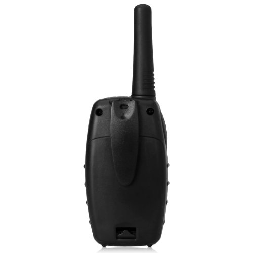 FLOUREON Black Walkie Talkies for Kids, 2-Way Radio with Long Distance Range, Toy Walky Talky for Home/Supermarket/Festival -Black