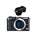 Canon EOS M6 24MP Mirrorless Digital Camera (Body Only), Full HD Video, Black - With Canon EVF-DC1 Electronic Viewfinder RS.114978.60